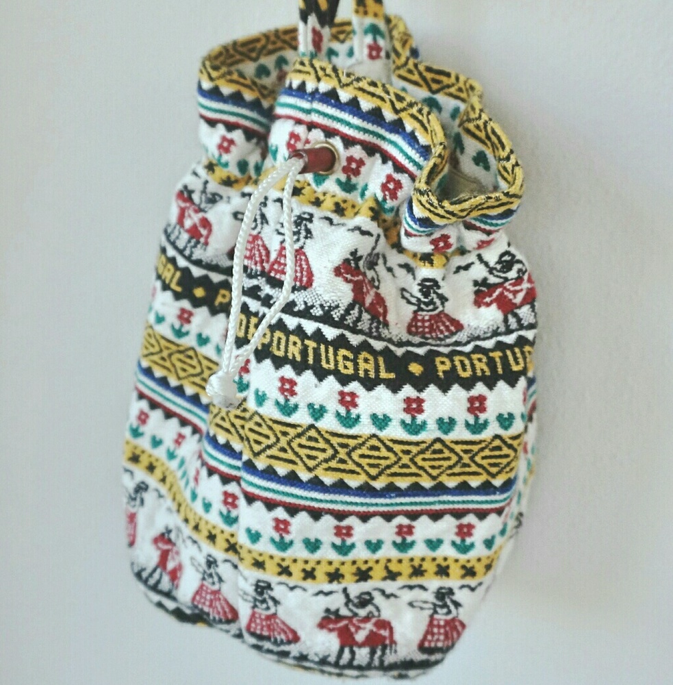 Portugal Handmade Drawstring Bag